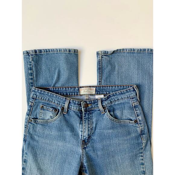 Vintage LEVI'S Low Rise Light Wash Cotton Bootcut Jean's Women's Size 10 Medium - Picture 5 of 10